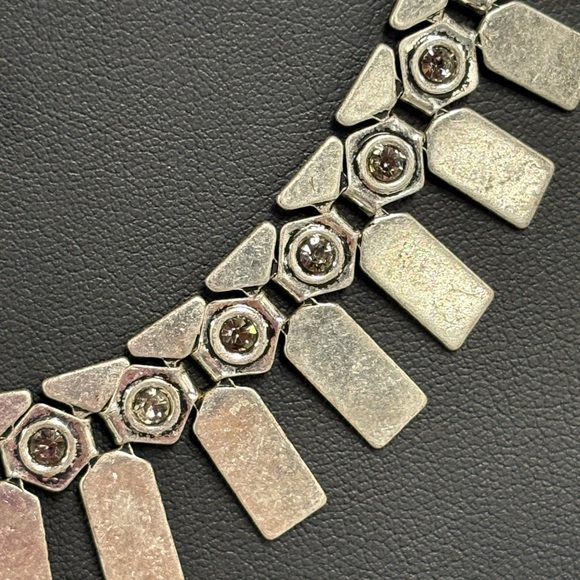 Necklace with Rhinestones - Picture 3 of 5